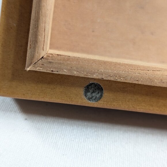 Minimalist Burl Maple cigar humidor, travel cigar storage box - Picture 9 of 10